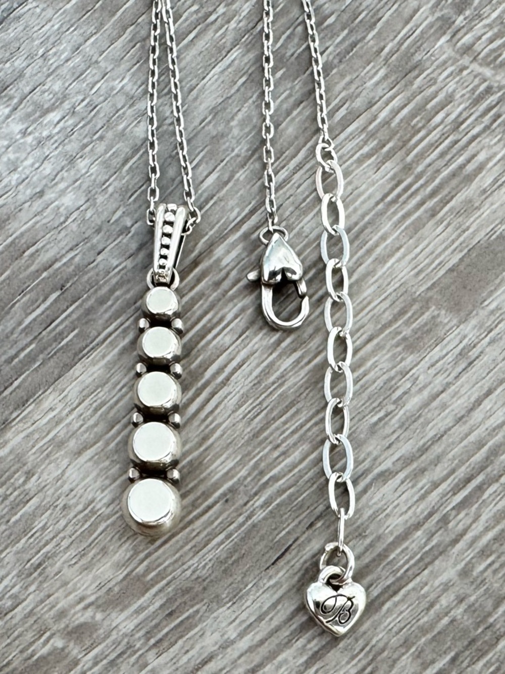 💖 BRIGHTON Pretty Tough Stud Cascade Adjustable Necklace - Picture 7 of 9